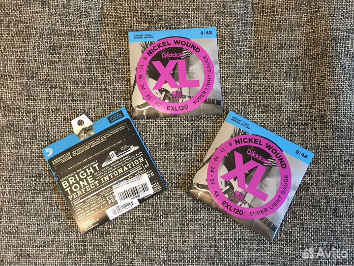 Струны D'addario exl120 nickel wound 9-42