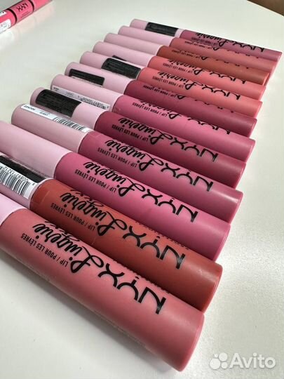 Жидкая помада NYX lip lingerie XXL