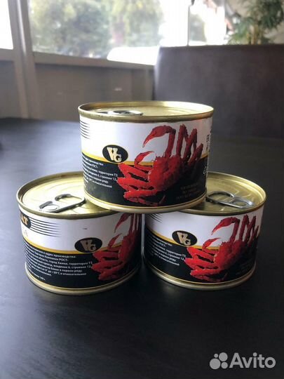 Краб натуральный ж/б