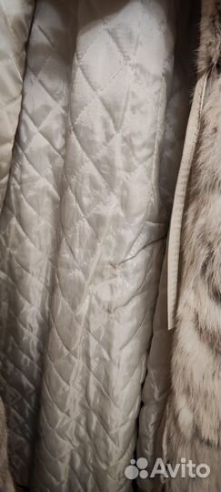 Кожаный плащ.Мех натуральный.Шуба,Мех натуральный