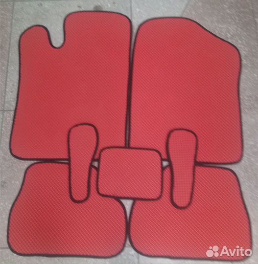 Коврики EVA 2114 2113 2115 Красные Новые