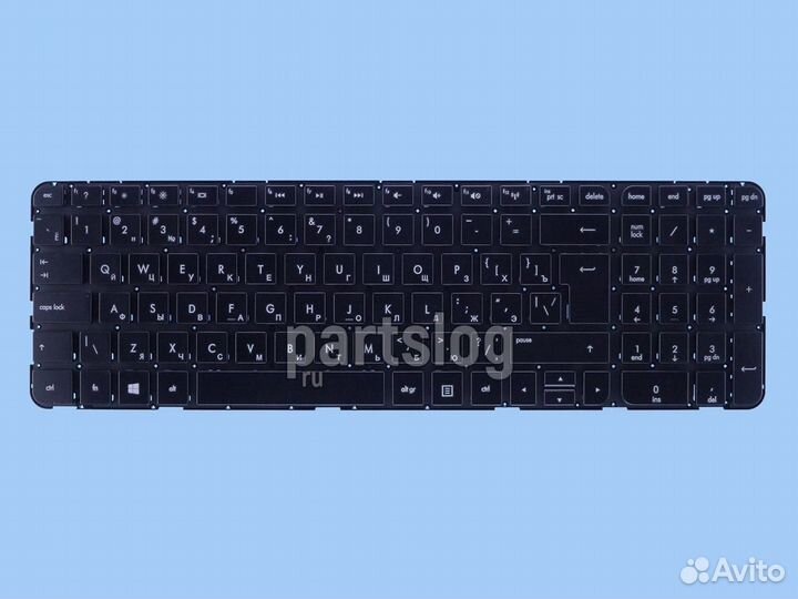 Клавиатура для HP DV6-7000 Series Без рамки Вертик