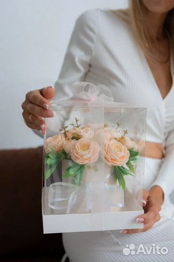 Мыло ручной работы (букет, 8 марта)