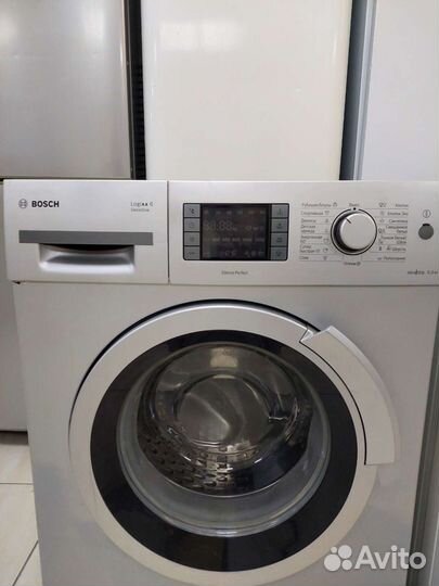 6кг 1200 об.Bosch Узкая Стиральная машина бу/Доста