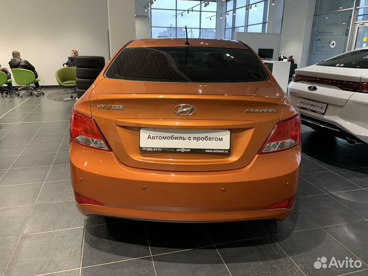 Hyundai Solaris 1.6 AT, 2015, 94 800 км