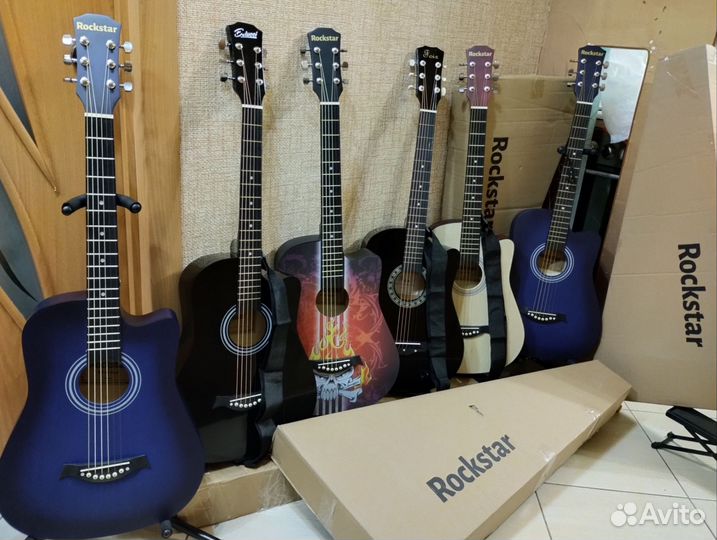 Акустика и классика. Новые и б/у, с брачком и без