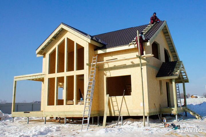 Строительство домов, кровля любой сложности
