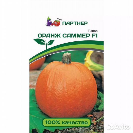 Семена Тыква Оранж Саммер F1