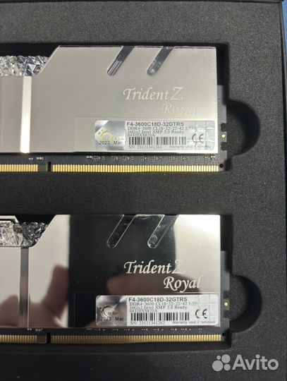 G skill trident z royal 32 GB DDR4