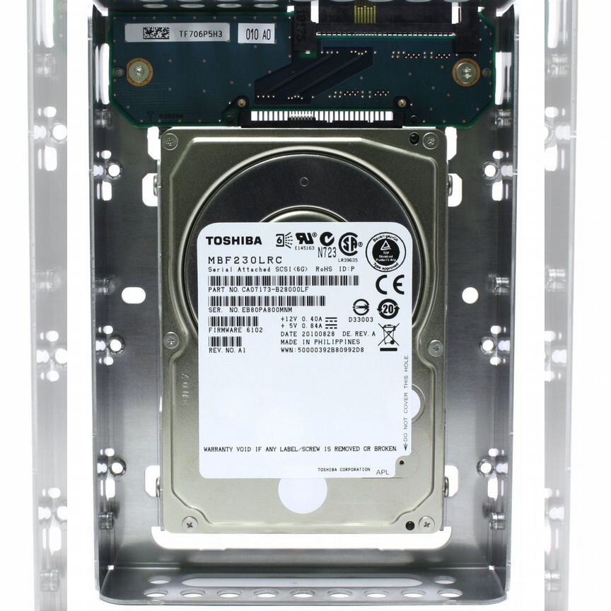 [MBF230LRC] Жесткий Диск Toshiba 300gb Sas 2,5" Mbf230lrc