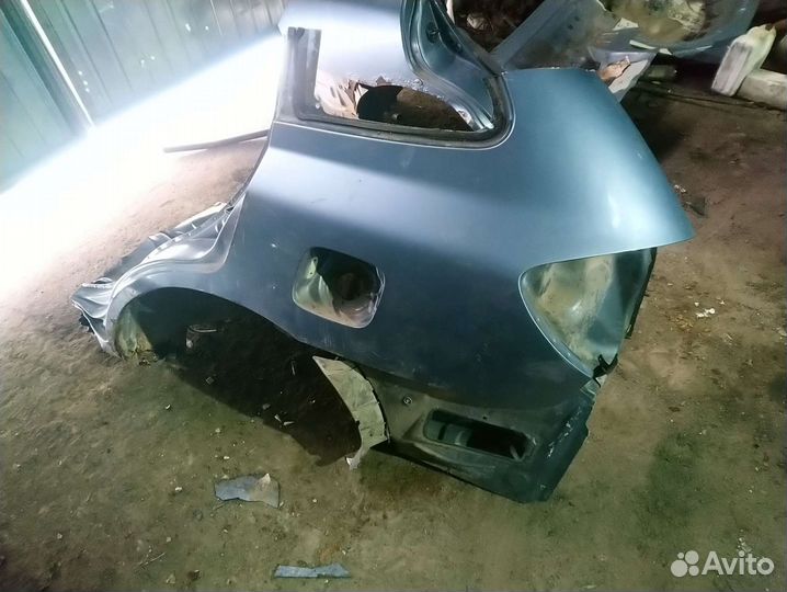 Крыло заднее левое kia rio 1 универсал