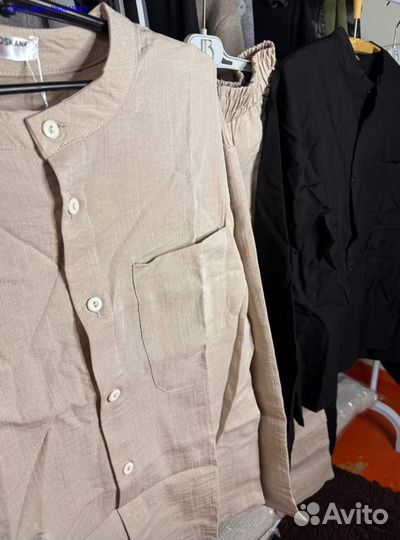 Льняной костюм (Арт.94248)