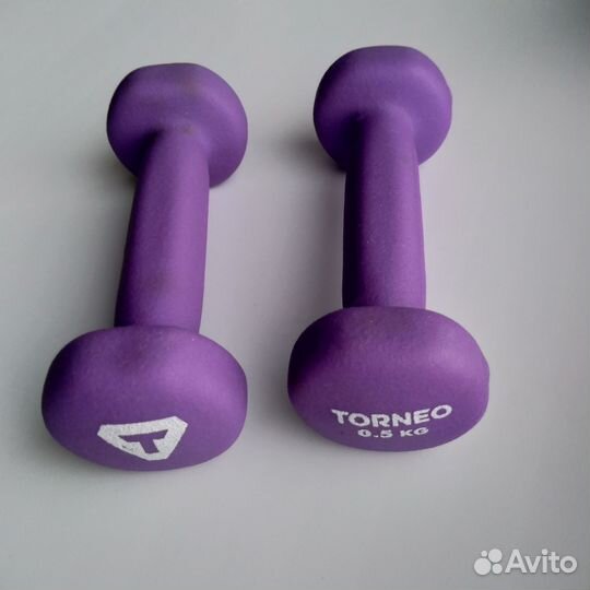 Гантели фитнес 0,5 кг