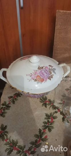 Супница фарфор СССР
