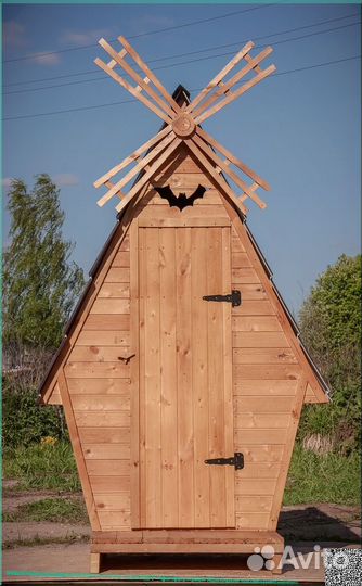 Уличный туалет с установкой