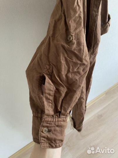 Комбинезон льняной zara