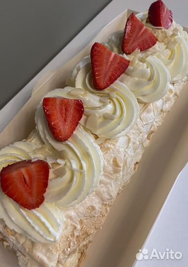 Меренговый рулет