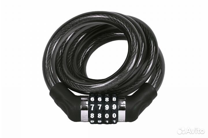 Замок противоугонный GK-102.707A 15*120cm(48