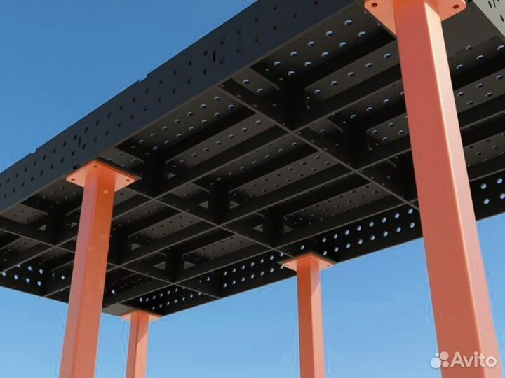 Сварочный стол 3D 2000х1000х100х8мм система d16