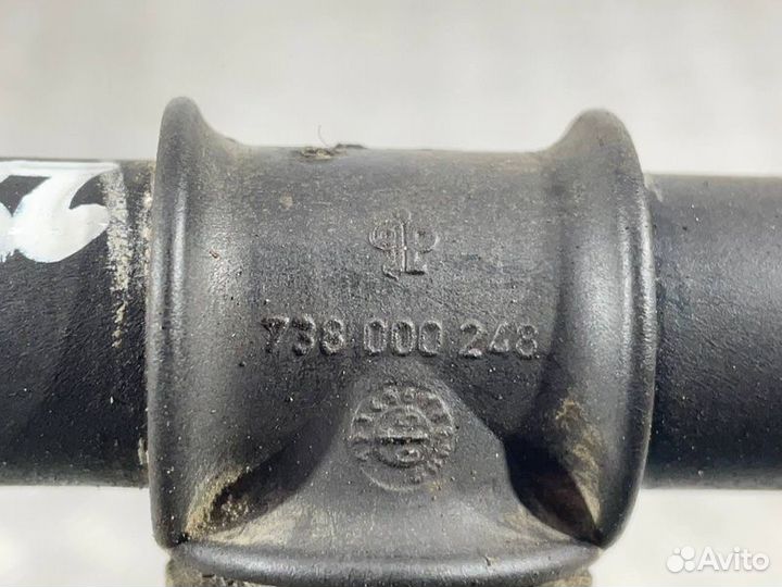 Тройник патрубков печки Volkswagen Phaeton 3D2 4.2