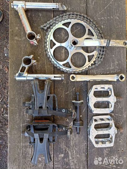 Педали туклипсы система хвз