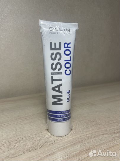 Краска для волос Ollin 100 мл, синий цвет,тюбик