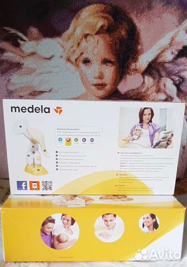 Молокоотсос medela harmony ручной 2х фазный
