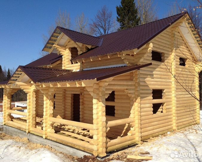 Готовые срубы домов