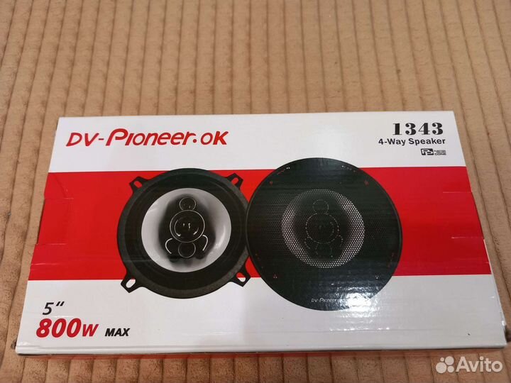 Автомобильные колонки pioneer 13см