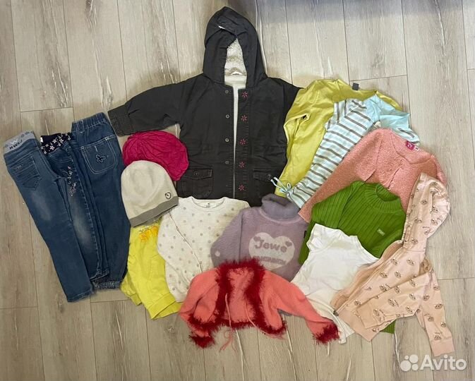 Пакет вещей на девочку