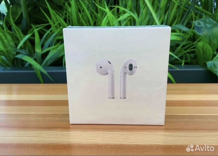 Наушники AirPods 2 premium + чехол + гарантия