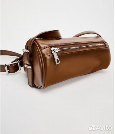 Сумка женская Zara с потертостями коллекция 2024