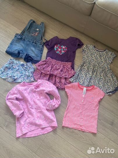 Пакет одежды для девочки 98 104 110