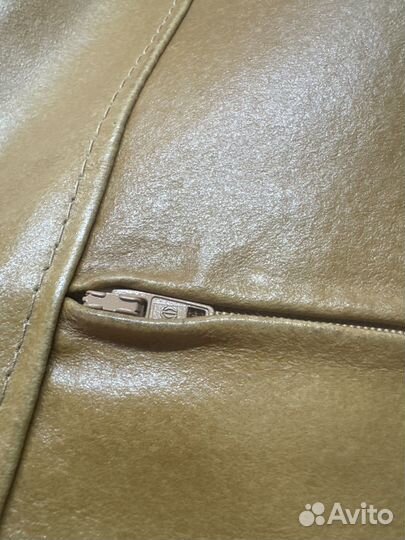 Куртка из натуральной кожи с мехом 44-46