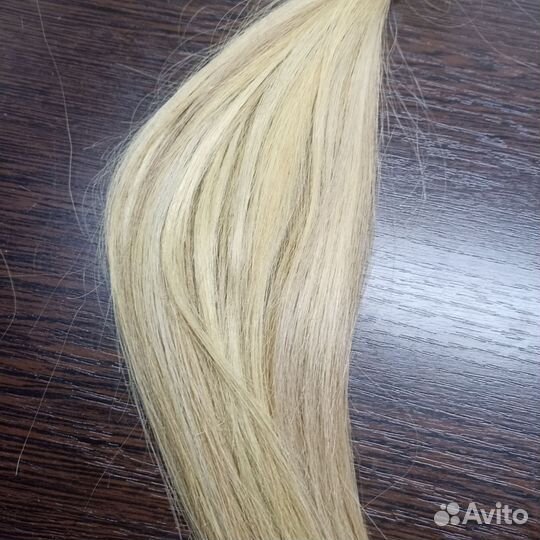 Волосы для наращивания блонд