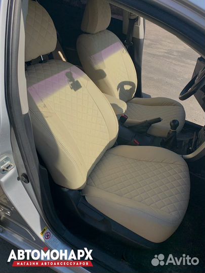 Чехлы модельные Toyota Corolla X (Экокожа)