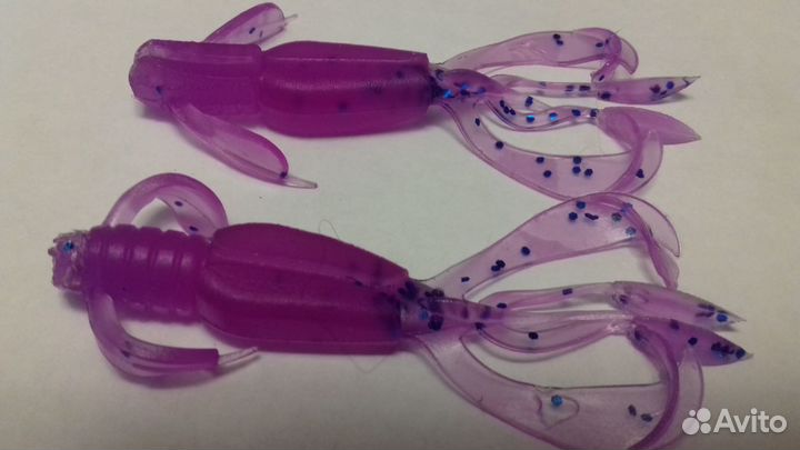 Силиконовые приманки Crazy Flapper 71 мм и 91 мм