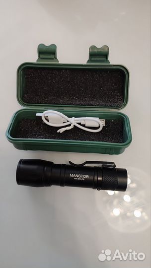 Фонарик аккумуляторный