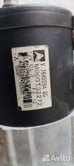 Стартер пежо/ситроен/mini