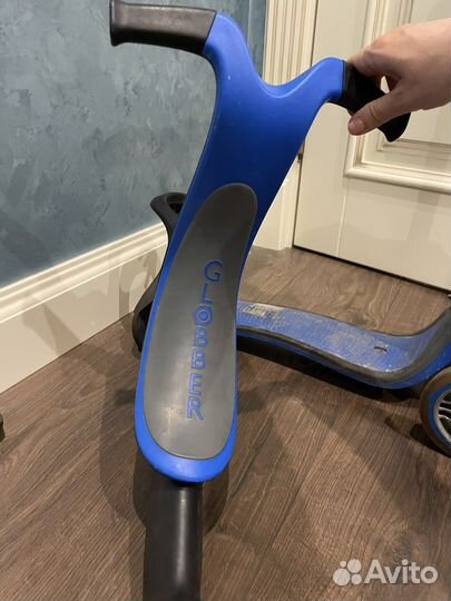 Самокат трехколесный globber 3в1