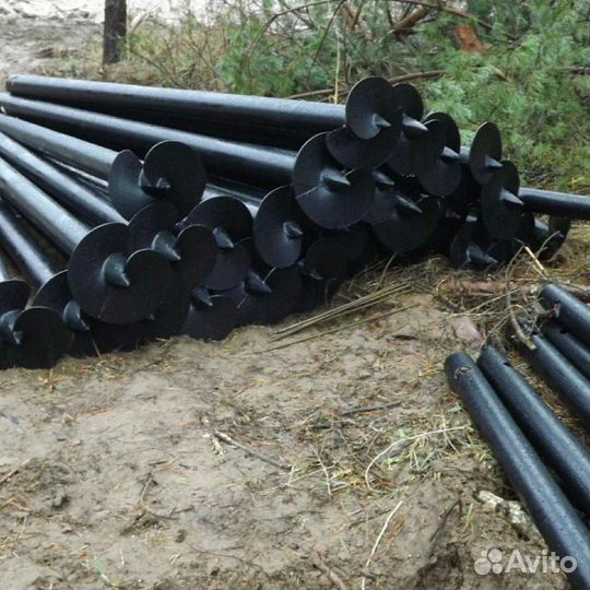 Винтовые сваи установка под ключ a-3157