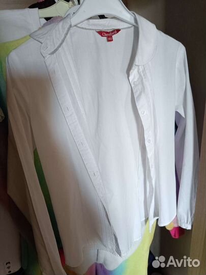 Блузка школьная 134,140