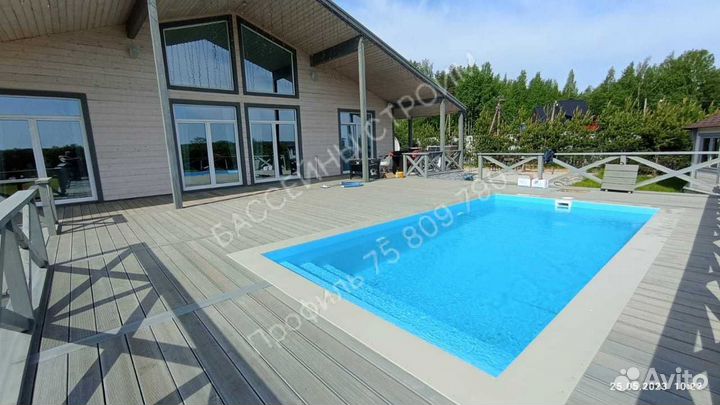 Бассейн 6х3х1,5 от производителя