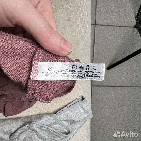 Комплект трусиков Primark, Англия, хлопок S 44-46
