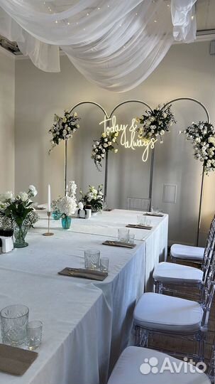 Оформление свадьбы,декор