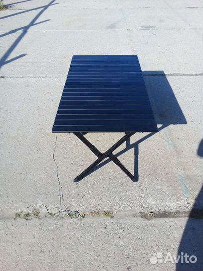 Стол складной реечный 120х60х50