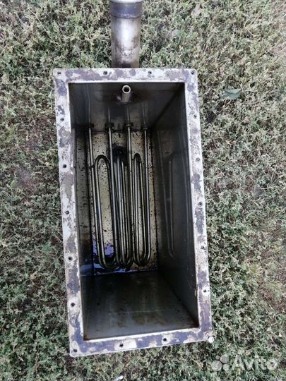 Бак из нержавейки с тенами