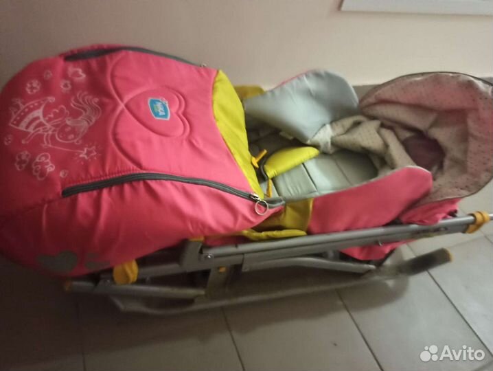 Коляска санки