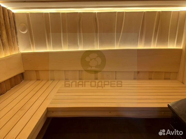 Необрезная доска липа 1 сорт 50 мм термо