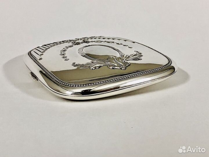 Портсигар серебро 20-30е годы Германия